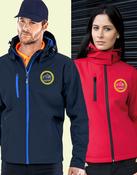 Result Performance Hooded Softshell Jacket image