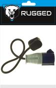 16A Blue Socket &amp; 13A Plug Top Rugged image
