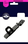 3″ Safety Hasp &amp; Staple Black
