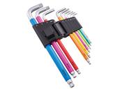 Colour Coded Hex Key Set 9 Piece