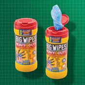 HEAVY DUTY TRADE WIPES TWIN PACK