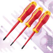 STANLEY 3 PIECE VDE SCREWDRIVER SET image