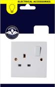 1 Gang Socket Switched image