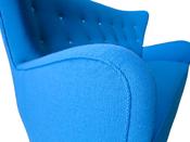 Upholstery Fabric Teal Blue image