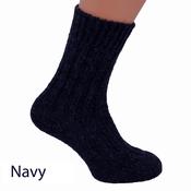 Thick Wool Socks Navy image