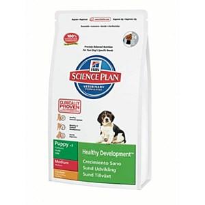 Hills Science Plan Puppy Chicken Dog Food Size 2.5Kg Healthy Development Medium