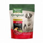 NAT MENU DOG POUCH ADULT BEEF&amp;