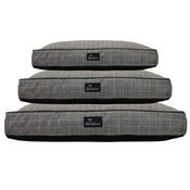 BEDDIES GREY CHECK MATTRESS MEDIUM image