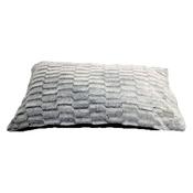 BEDDIES GREY SUEDE CUSHION MEDIUM image