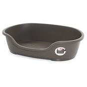 Plastic Dog Bed Grey 70Cm