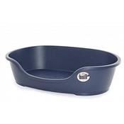Plastic Dog Bed Blue 70Cm