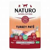 Naturo Grain Free Adult Cat pouch Turkey Pate 85g image