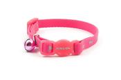 Hi Vis Safety Cat Collar Pink