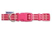 Ancol Pink Nylon Collar 5-10