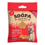 SOOPA CRANBERRY &amp; SWEET POTATO TREATS 50G
