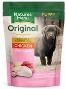 NAT MENU DOG POUCH PUPPY 300G