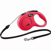 FLEXI CLASSIC CORD RED SML 5M