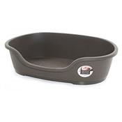 Plastic Dog Bed Grey 95Cm