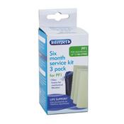 INTERPET PF1 SIX MONTH SERVICE KIT 3PK