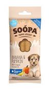 SOOPA BANANA &amp; PUMPKIN STICKS 100G