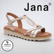 Jana sandal - metallic 28278