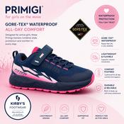 Primigi goretex trainer Navy pink waterproof image