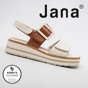 Jana sandal - 28266 - beige tan