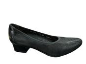 Bioeco black court heel