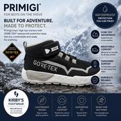 Primigi goretex high top black silver -  waterproof image