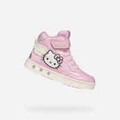 Geox Hello Kitty high top lights Skylin pink image
