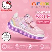Geox lightyloo velcro pink Hello Kitty lights image