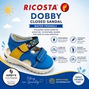 Ricosta Dobby - blue - closed sandal - water friendly