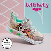 Lelli Kelly Maggie unicorn lights silver pink