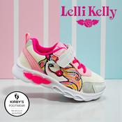 Lelli Kelly Maggie unicorn lights white pink