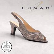 Lunar Nancy sandal - pewter - wide fit