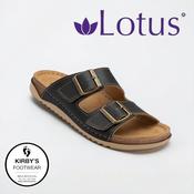 Lotus Rome mule black