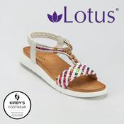 Lotus Russo sandal white