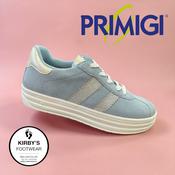Primigi trainer blue silver with side zip