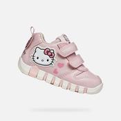 Geox Iupidoo velcro pink Hello Kitty image