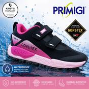 Primigi goretex trainer black pink waterproof