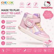 Geox Hello Kitty Gisli pink velcro boot image