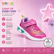 Geox Assister pink lights