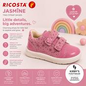Ricosta Jasmine pink patent leather