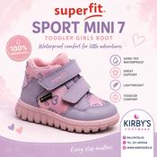 SuperFit Sport 7 mini - lilac - Waterproof
