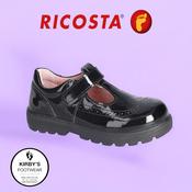 Ricosta Amanda black patent