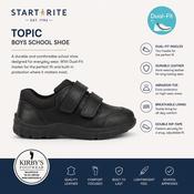 Start-Rite Topic black leather image