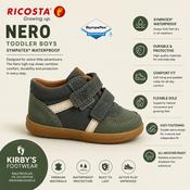 Ricosta Nero waterproof khaki