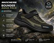 Skechers waterproof - bounder Aqua pace khaki image