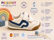 Pablosky White trainer 081204 barefoot image