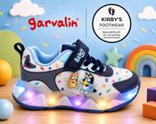 Garvalin Bluey trainer - lights - pink blue